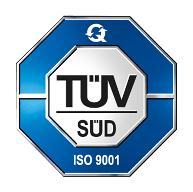 Geprüfte Qualität – TÜV SÜD zertifiziert